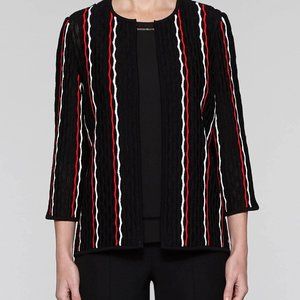 Misook Wavy Lines (XL) Jacket